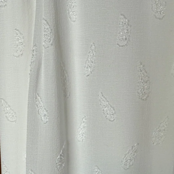 NWT Bar III Women’s White Sleeveless Wrap Dress, Size Large - Picture 12 of 13